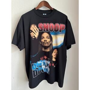 Snoop Dogg "Doggy Dogg" 90's Vintage Reprint Single Stitch T-shirt GEM Tag